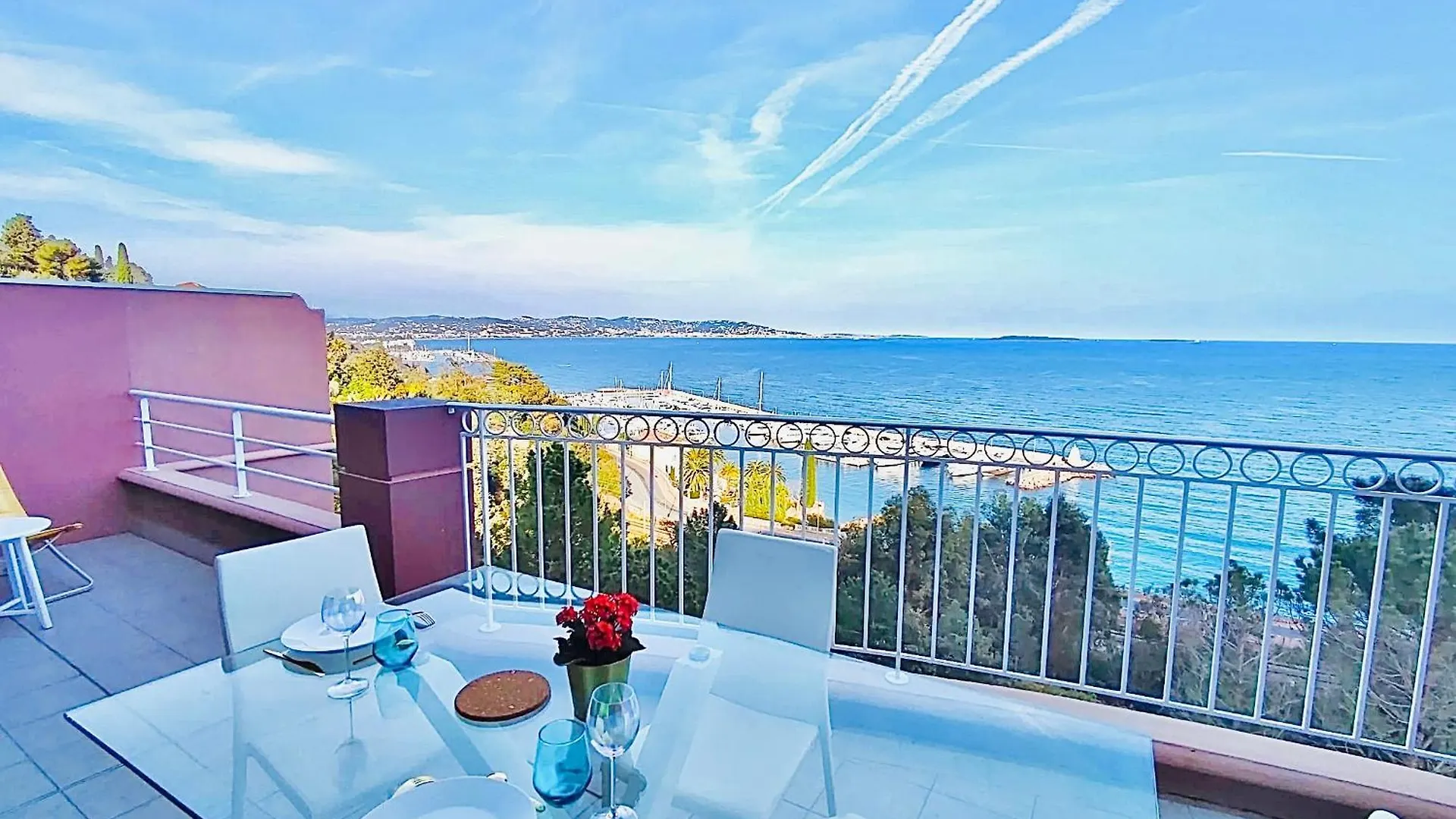 Superbe Appartement Vue Mer Dans Residence Avec Piscine Theoule-sur-Mer 0*,