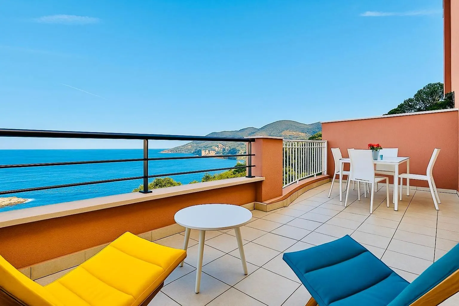 Superbe Appartement Vue Mer Dans Residence Avec Piscine Theoule-sur-Mer 0*,  France